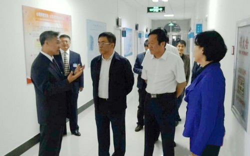 市委书记赵铭深入我院调研