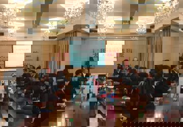 哈尔滨医科大学曹德品副校长一行来我院指导教学工作